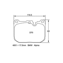 Load image into Gallery viewer, Pagid RSL 29 brake pads for F2x F87 M2 F8x M3 M4 Front