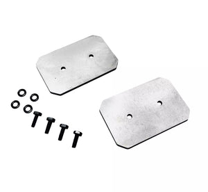 Rear wing mounting set with reinforcement plates suitable for GTS & GT4