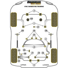 Load image into Gallery viewer, Powerflex lower outer control arm suitable for E36 E46 incl. M3 Z4 BMW PFR5-4618BLK
