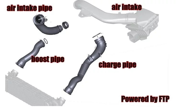 FTP-Motorsport N55 Air Inlet Pipe