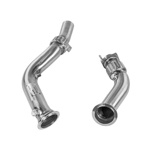 Alpha Competition S55 Catless Downpipes